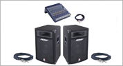 Sound System Hire Edinburgh kit 1